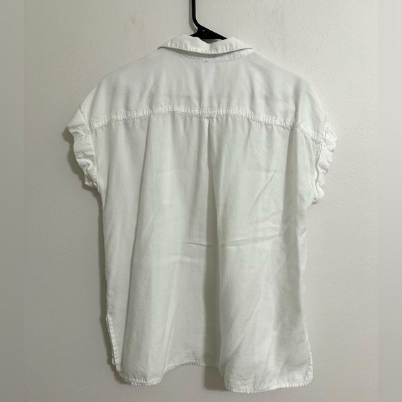White Button-Down Top - Picture 7 of 7